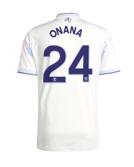 Billige Fotballdrakt Aston Villa Amadou Onana #24 Replika Tredjedrakt 2025-26 Kortermet Billige Fotballdrakt Aston Villa Amadou Onana #24 Replika Tredjedrakt 2025-26 Kortermet